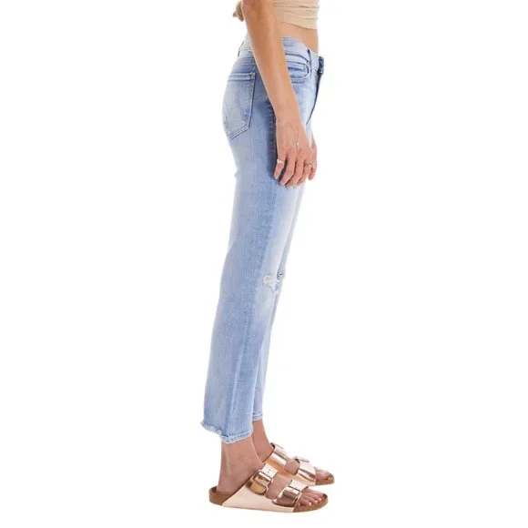 Mother Jeans Size 27 - Outsider Ankle Chew Jean in Poisoned  display picture 3